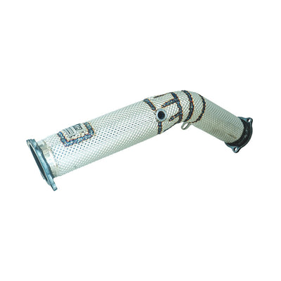 Downpipe com Inconel para Audi A4 A5 Q5 B8 TFSI 2.0 2009 a 2016 - INOX