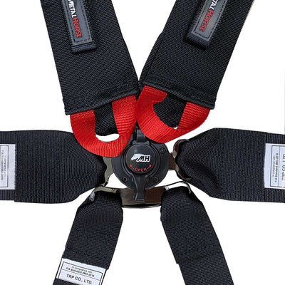 Cinto Racing 6 Pontos de 3" e 2" compatível com Sistema Hans Certificado FIA 8853-2016 Validade 12/2031