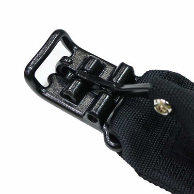 Cinto Racing 5 Pontos de 3" polegadas Certificado SFI 16.1 Travamento Latch Link Validade 12/2027 - Preto