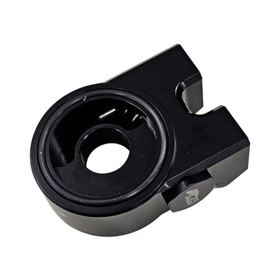 Suporte de Filtro de Óleo para Radiador Remoto com Termostato 80° C (Tipo Sandwich Plate) - Preto