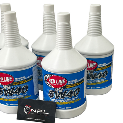 Red Line 5W40 Motor Oil 946ml - 7 unidades (6,62 Litros)