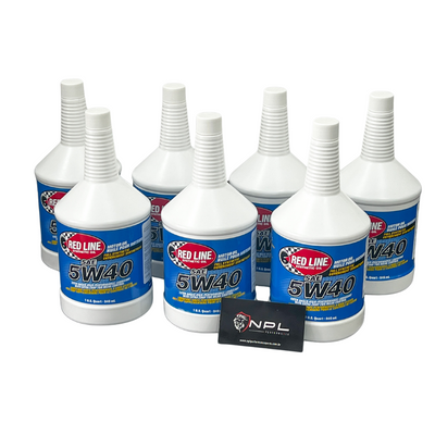 Red Line 5W40 Motor Oil 946ml - 7 unidades (6,62 Litros)