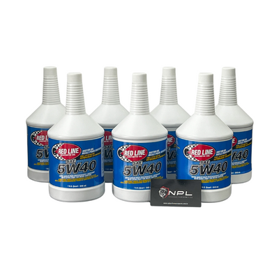 Red Line 5W40 Motor Oil 946ml - 7 unidades (6,62 Litros)
