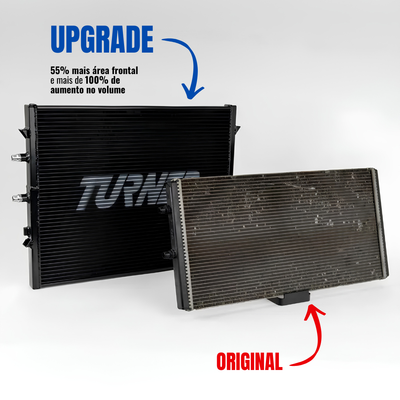 Radiador do Watercooler Turner Motorsport para BMW F8X, M2 Competition, M3 e M4 Motor S55 3.0L