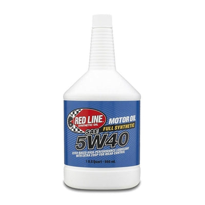 Red Line 5W40 Motor Oil 946ml Red Line Oil
