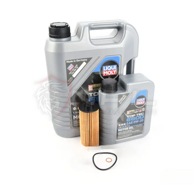 Kit de Troca de Óleo Liqui Moly Top Tec 6600 0W-20 Para BMW Chassi G Motor B46 / B48 330i, 430i, 530i, X3, X4 xDrive30i, Z4 sDrive30i