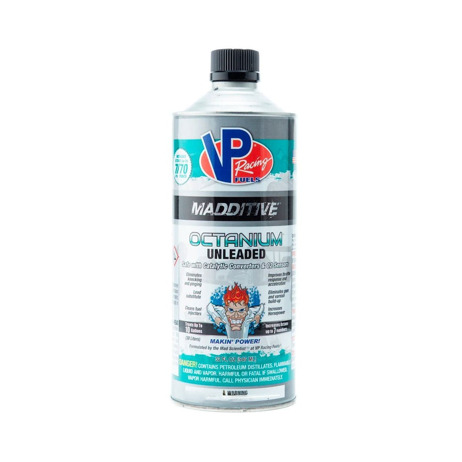 Octanium Madditive (VERDE) Unleaded Sem Chumbo 946ml 1QT VP Racing Fuels