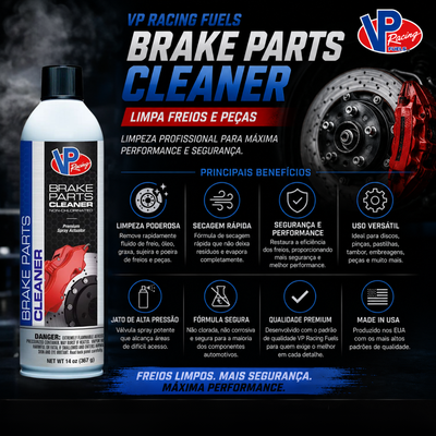 Limpa Freios Vp Brake Parts Cleaner 414ml Vp Racing Fuels
