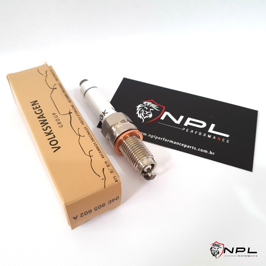Kit 4 Velas de Ignição Vag 04E905602A Para VW/Audi 1.4 T Golf, Jetta MK6, A1, A3, Q3 VW/AUDI