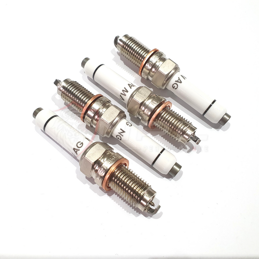 Kit 4 Velas de Ignição Vag 04E905602A Para VW/Audi 1.4 T Golf, Jetta MK6, A1, A3, Q3 VW/AUDI