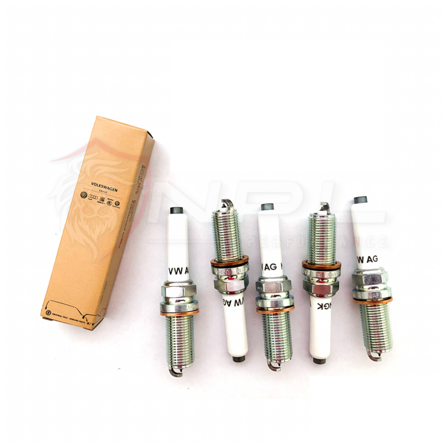 Kit 5 Velas De Ignição VAG 06K905601M Genuínas Audi para Audi RS3 8V, 8S TTRS, RS Q3 F3 2.5 TFSI VW/AUDI