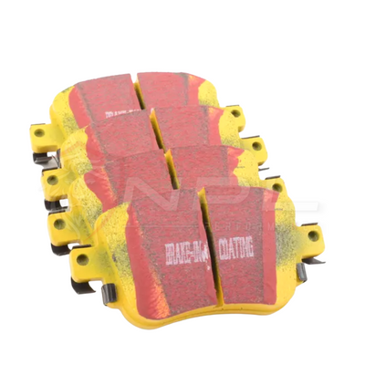 Pastilhas De Freio Traseira Audi/vw Ebc Yellowstuff Dp42201r (272mm) EBC Brakes