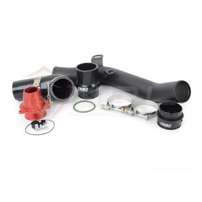 Turbo Outlet Pipe (Boost Pipe) ECS Tuning Para Audi A3 8P, VW Jetta MK6, Fusca EA888 Gen 1 2.0T TSI 200cv- Com Turbo Muffler Delete ECS Tuning