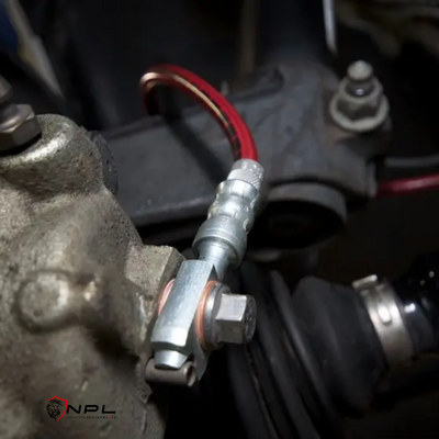 Kit Completo Aeroquip de Freios em Malha de Aço dianteiro e traseiro VW Jetta MK6 , Fusca, Audi A3 8P ECS Tuning