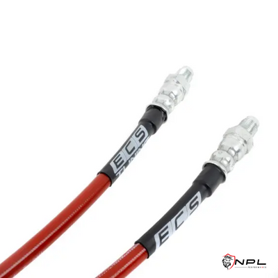 Kit Completo Aeroquip de Freios em Malha de Aço Dianteiro e Traseiro BMW F2X, F3X ECS Tuning