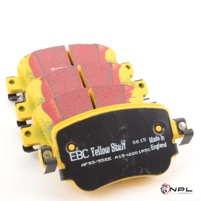 Pastilhas De Freio Traseira Audi/vw Ebc Yellowstuff Dp42201r (272mm) EBC Brakes