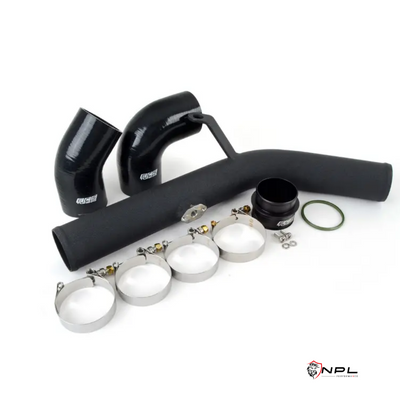 Charge Pipe + Boost Pipe ECS Tuning Para Audi A3 8P, VW Jetta MK6 EA888 Gen 1  2.0T TSI 200cv - Com Turbo Muffler Delete ECS Tuning