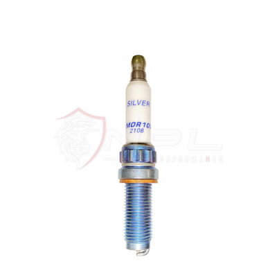 Kit 8 Velas de Ignição Brisk Silver Racing 2MOR10S Para BMW Motor S63 Brisk