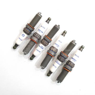 Kit 6 Velas de Ignição Brisk Silver Racing 2MOR10S Para Audi B9 RS4 /RS5, BMW Motor N54, N55, S55 Brisk