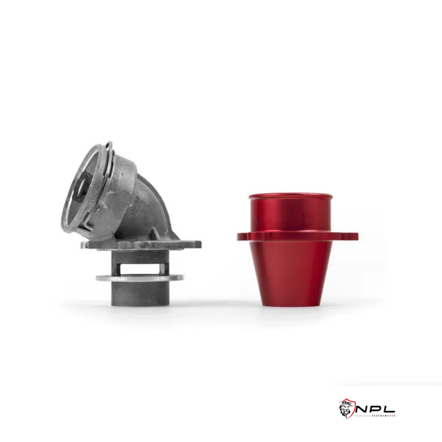 Charge Pipe + Boost Pipe ECS Tuning Para Audi A3 8P, VW Jetta MK6 EA888 Gen 1  2.0T TSI 200cv - Com Turbo Muffler Delete ECS Tuning