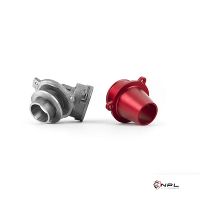 Charge Pipe + Boost Pipe ECS Tuning Para Audi A3 8P, VW Jetta MK6 EA888 Gen 1  2.0T TSI 200cv - Com Turbo Muffler Delete ECS Tuning