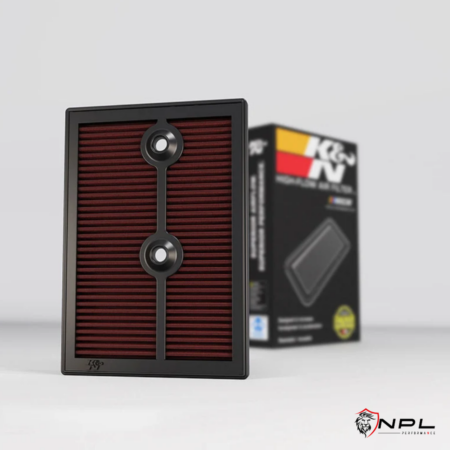 Filtro de Ar K&N 33-3004 VW/Audi 1.4 T Golf, Jetta MK6, Polo/ Virtus GTS, T-Cross, A1, A3, Q3
