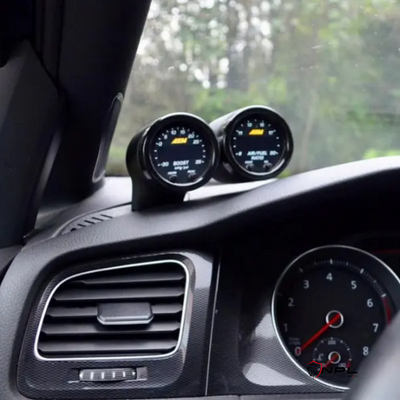 Suporte Copo Duplo para Manômetro de 52 mm para VW Golf GTI MK7 / 7.5 CJM Industries