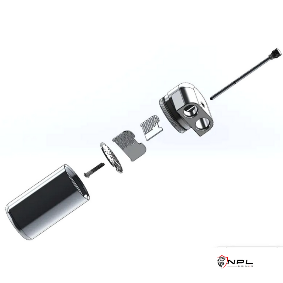 Oil Catch Can para 2.0T EA888 Gen 3 Mqb Vw Jetta Gli, Golf Gti MK 7 / 7.5 NPL Performance Parts