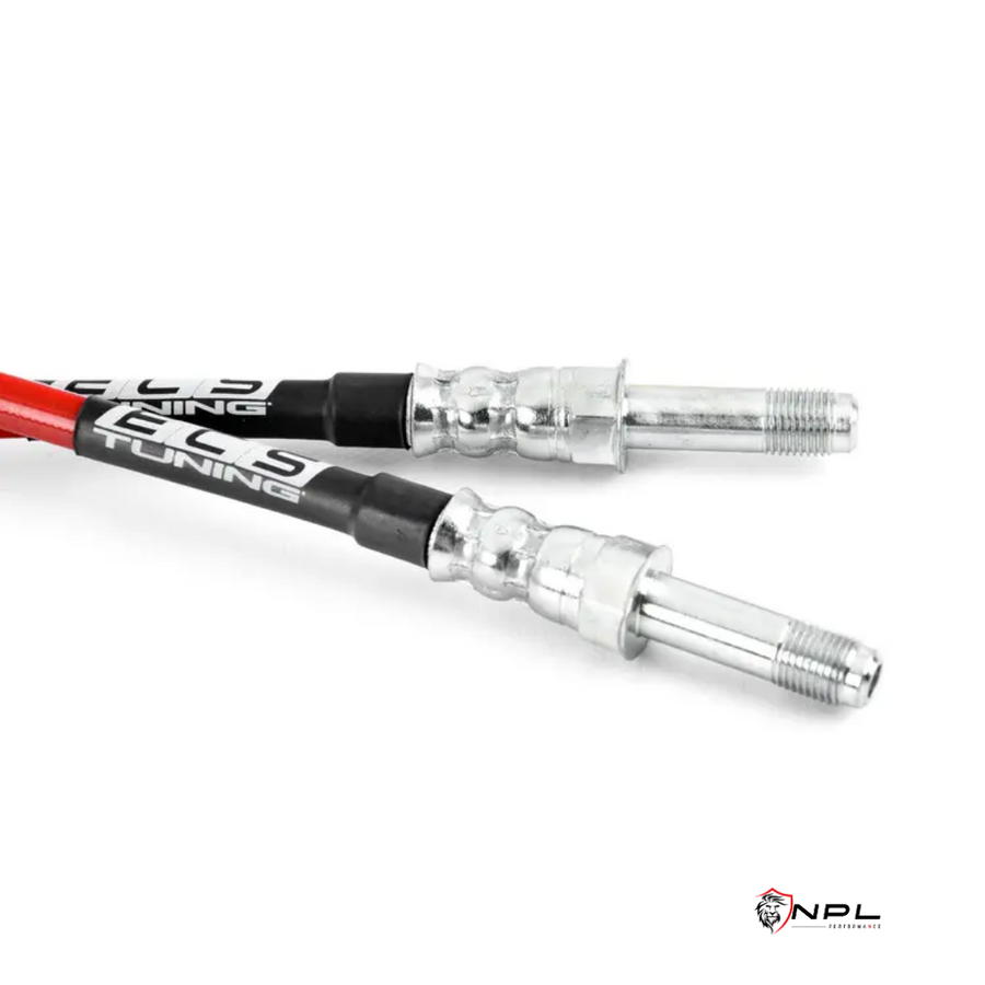 Aeroquip de Freios em Malha de Aço Traseiro MINI e BMW X1 F39, X2 F48 ECS Tuning