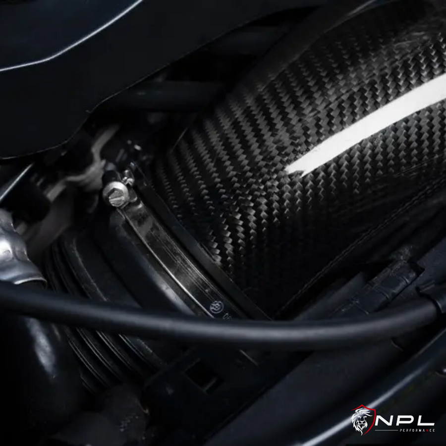 Intake Com Tampa em Carbono Turner Motorsport BMW Motor N55 F2X M135i, M235i | F3X  335i, 435i Turner Motorsport