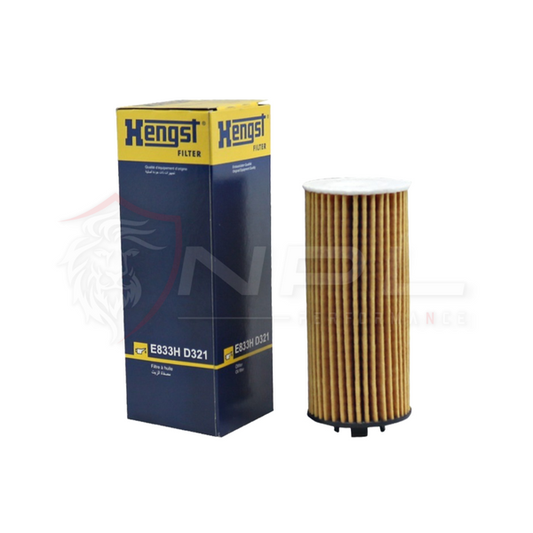 Filtro de Óleo Hengst E833HD321 Para BMW F48 X1 20i 25i, Mini