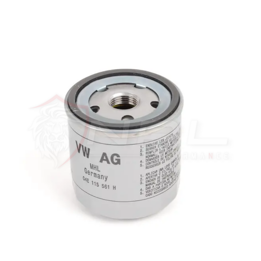 Filtro de Óleo VAG 04E115561H Vw UP!, Jetta MK6, Golf MK7, Audi A3, Q3 Motor 1.0T, 1.4T VW/AUDI