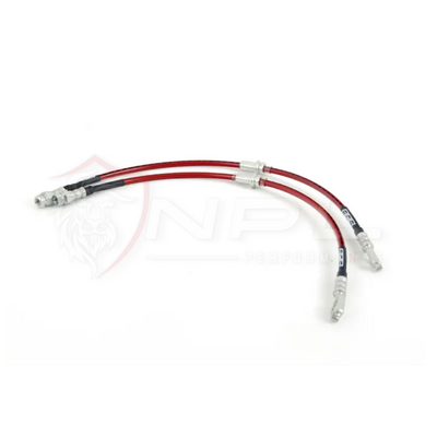 Aeroquip de Freios em Malha de Aço Dianteiro VW Jetta MK6, Fusca, Audi A3 8P ECS Tuning