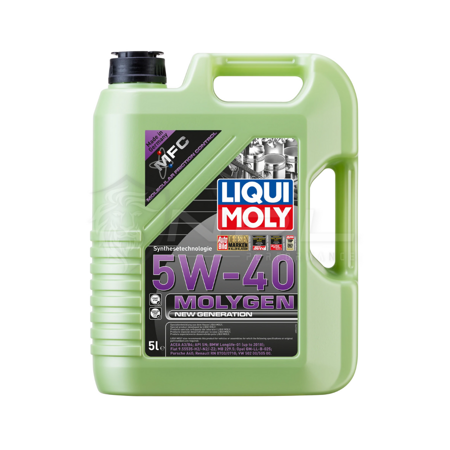 Óleo de Motor Liqui Moly Molygen 5W40 5L Liqui Moly