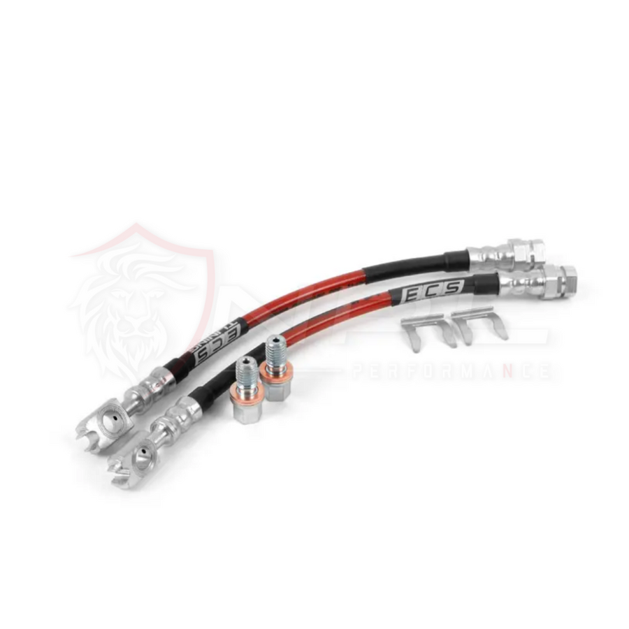 Kit Upgrade Aeroquip de Freio em Malha de Aço Traseiro Ecs Tuning VW Golf MK7 / 7.5 GTI