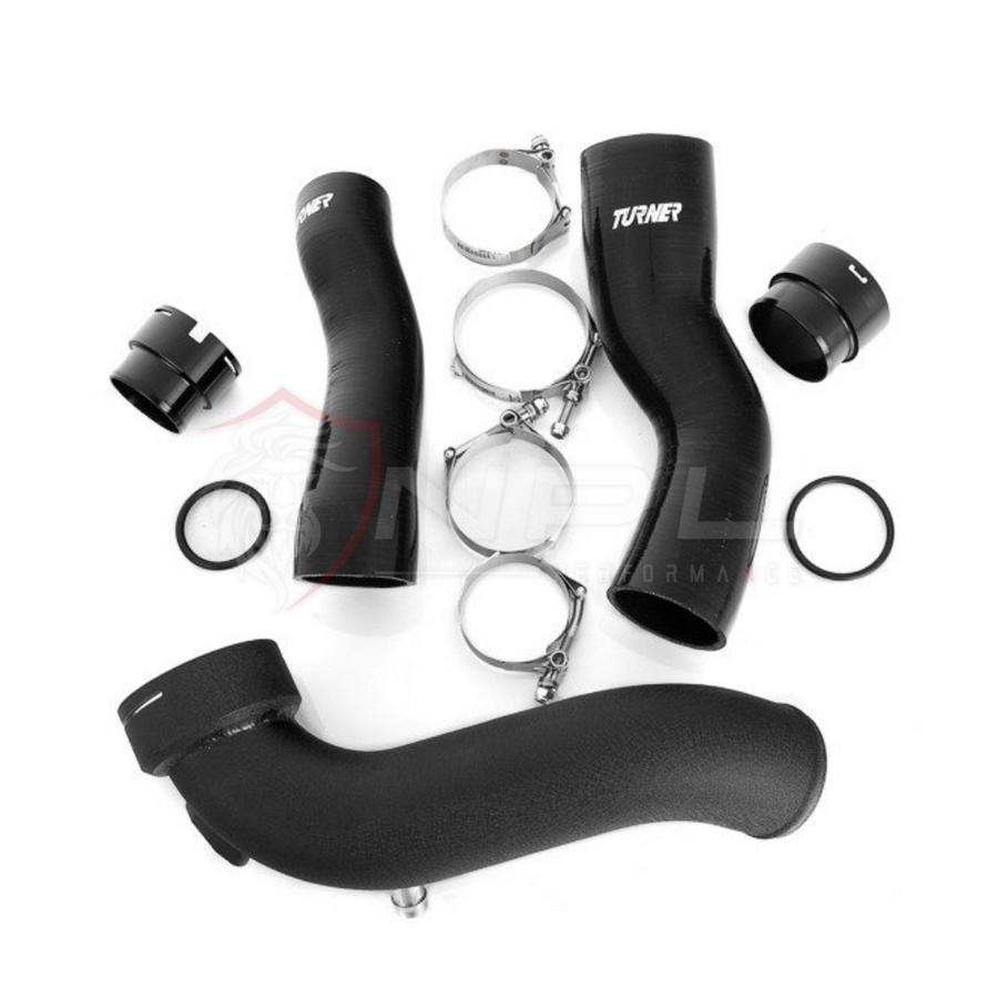 Charge Pipe + Boost Pipe Turner Motorsport Para BMW F22, F3X, F87, M135i, M235i, 335i, 435i, M2 Turner Motorsport