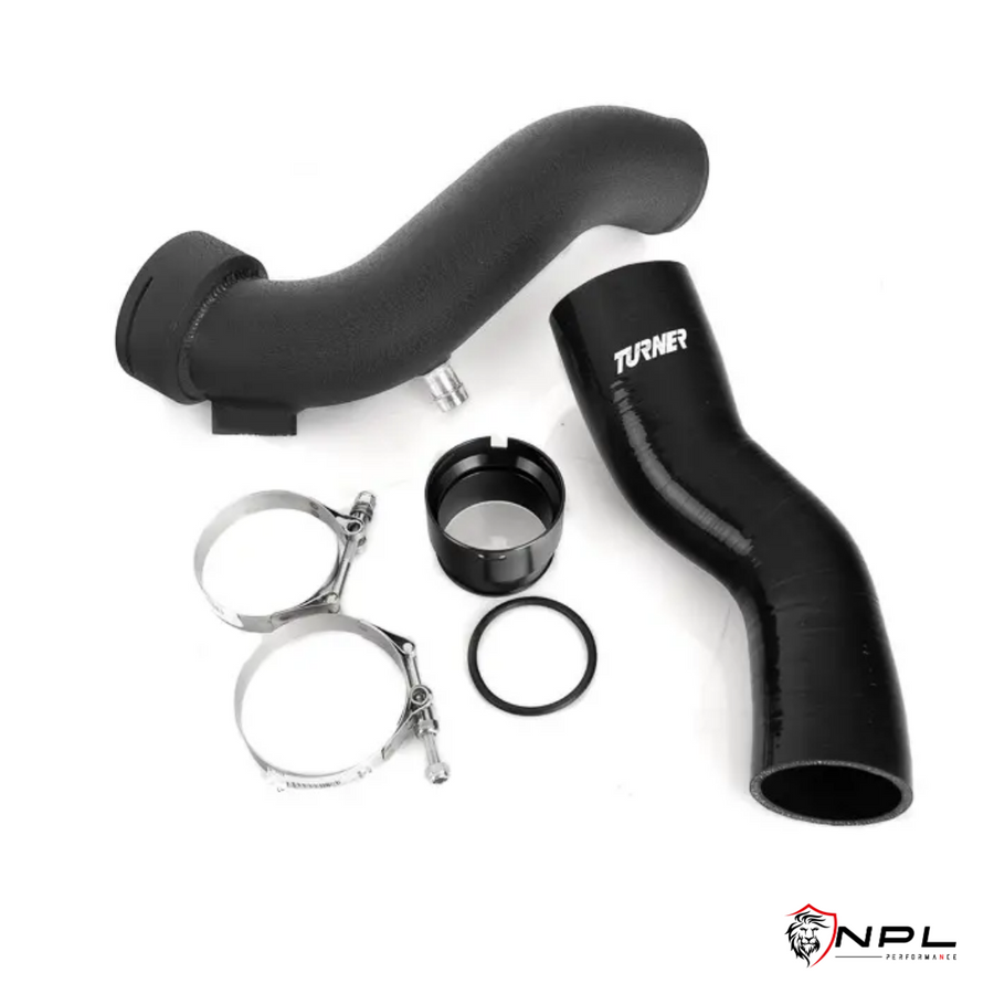 Charge Pipe + Boost Pipe Turner Motorsport Para BMW F22, F3X, F87, M135i, M235i, 335i, 435i, M2 Turner Motorsport