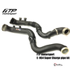 Charge Pipe + Air Induction Pipe FTP Motorsport Para BMW E8X e E9X Motor N54 135I, 335I