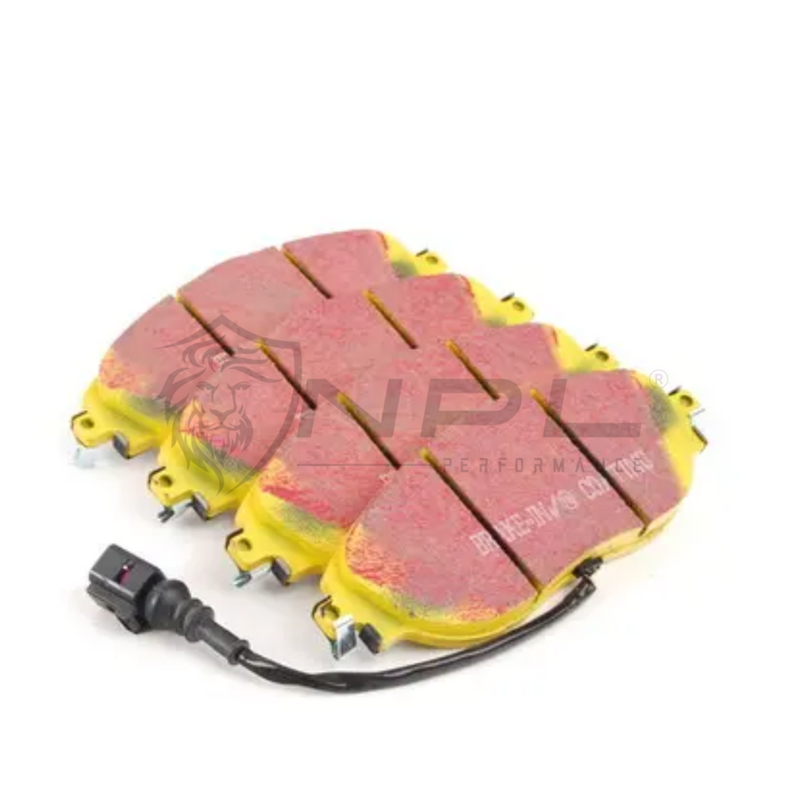 Pastilhas De Freio Dianteira Audi/vw Ebc Yellowstuff Dp42127r (340mm) EBC Brakes