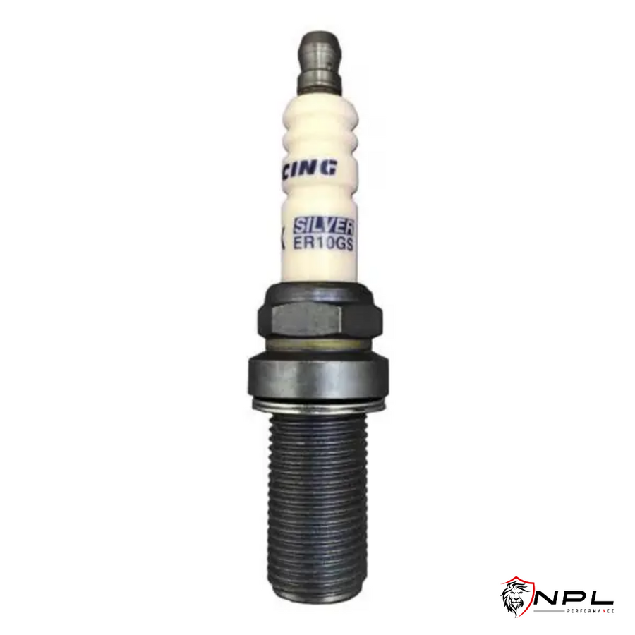 Kit 4 Velas de Ignição Brisk Extra Turbo Silver Racing ER10GS Para Vw/Audi EA888 Gen3 Brisk