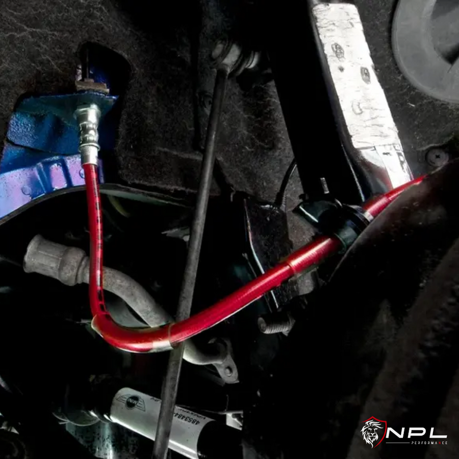 Kit Completo Aeroquip de Freios em Malha de Aço dianteiro e traseiro MINI R55 / R56 / R57 / R58 / R59 ECS Tuning