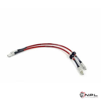 Kit Completo Aeroquip de Freios em Malha de Aço dianteiro e traseiro MINI R55 / R56 / R57 / R58 / R59 ECS Tuning