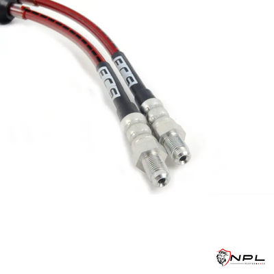 Kit Completo Aeroquip de Freios em Malha de Aço dianteiro e traseiro MINI R55 / R56 / R57 / R58 / R59 ECS Tuning