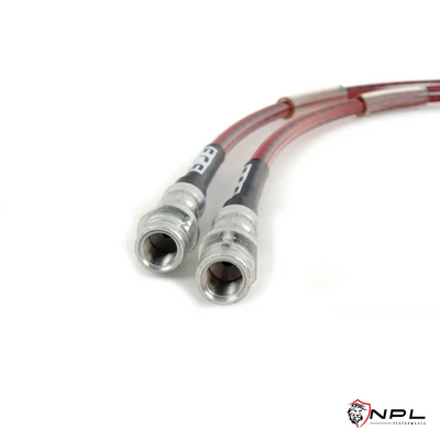 Kit Completo Aeroquip de Freios em Malha de Aço dianteiro e traseiro MINI R55 / R56 / R57 / R58 / R59 ECS Tuning