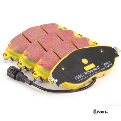 Pastilhas De Freio Dianteira Audi/vw Ebc Yellowstuff Dp42127r (340mm) EBC Brakes