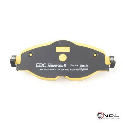 Pastilhas De Freio Dianteira Audi/vw Ebc Yellowstuff Dp42150r (312mm/288mm) EBC Brakes