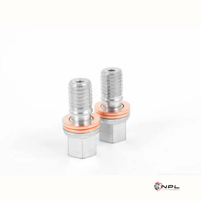 Aeroquip De Freios Em Malha De Aço Dianteiro Ecs Tuning Vw Golf Mk7 Gti, Jetta Mk7 Gli, Tiguan Mqb, Audi A3, S3 8v ECS Tuning