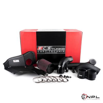 Intake ECS Tuning em Alumínio Para Audi A3 8P, Vw Jetta MK6 2.0 Tsi 200 cv - Com Defletor de Calor ECS Tuning