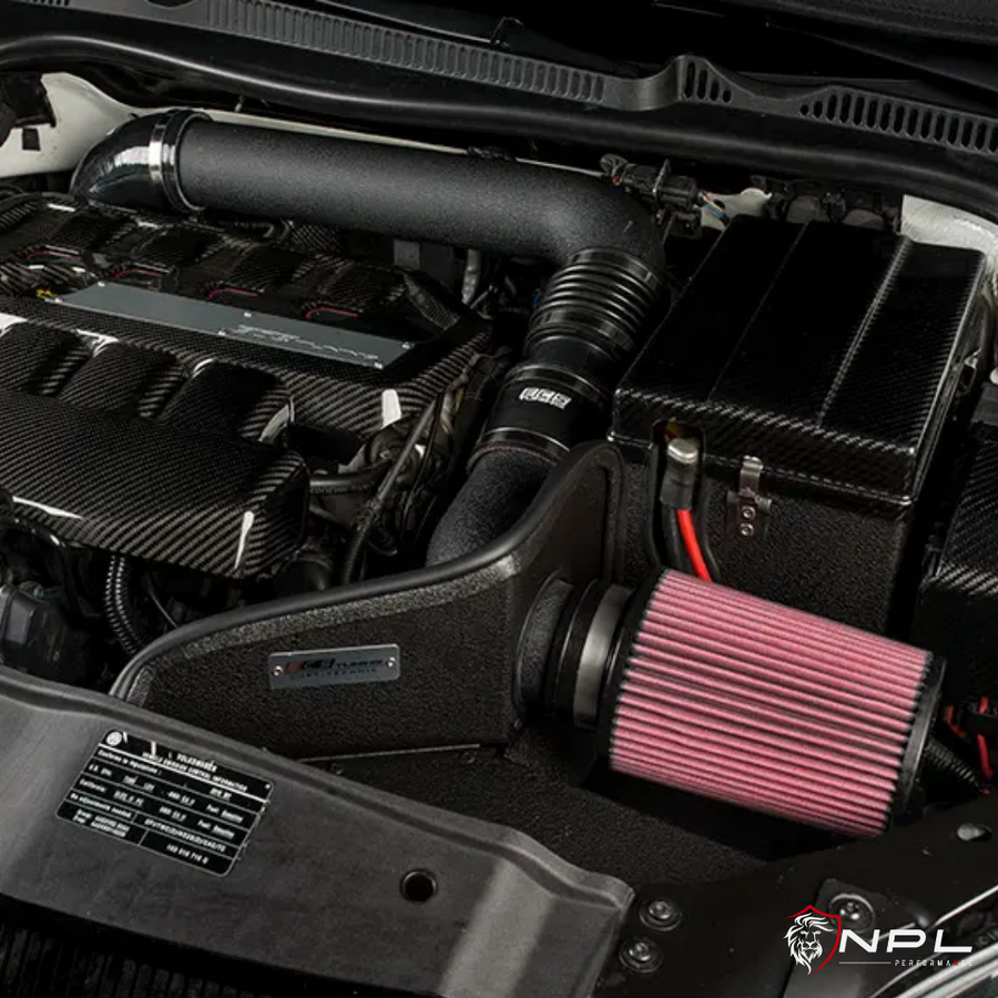 Intake ECS Tuning em Alumínio Para Audi A3 8P, Vw Jetta MK6 2.0 Tsi 200 cv - Com Defletor de Calor ECS Tuning
