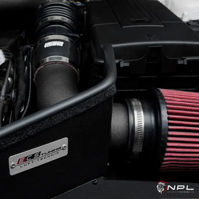 Intake ECS Tuning em Alumínio Para Audi A3 8P, Vw Jetta MK6 2.0 Tsi 200 cv - Com Defletor de Calor ECS Tuning
